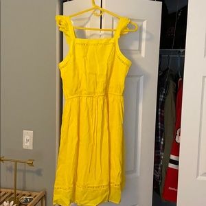 Loft New with tags yellow summer dress
